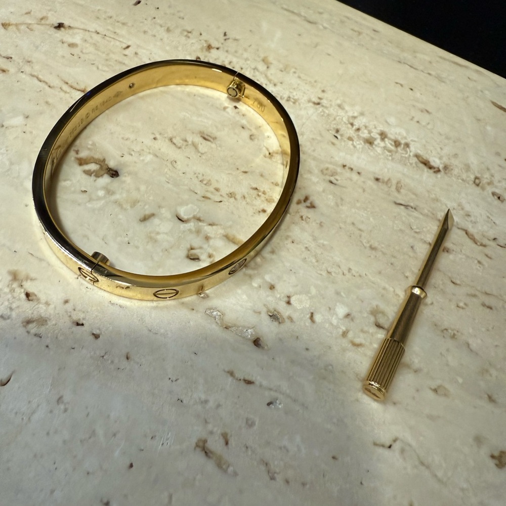 Gold Bangle Bracelet